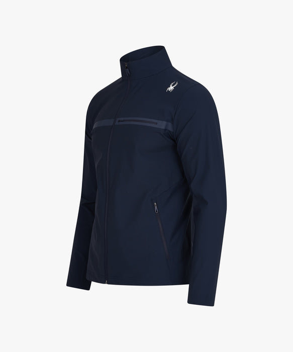 SPYDER メンズ KNIT ZIP-UP TRAINING TOP スウェットジャケット 【2026年春夏モデル】 DNY / XL