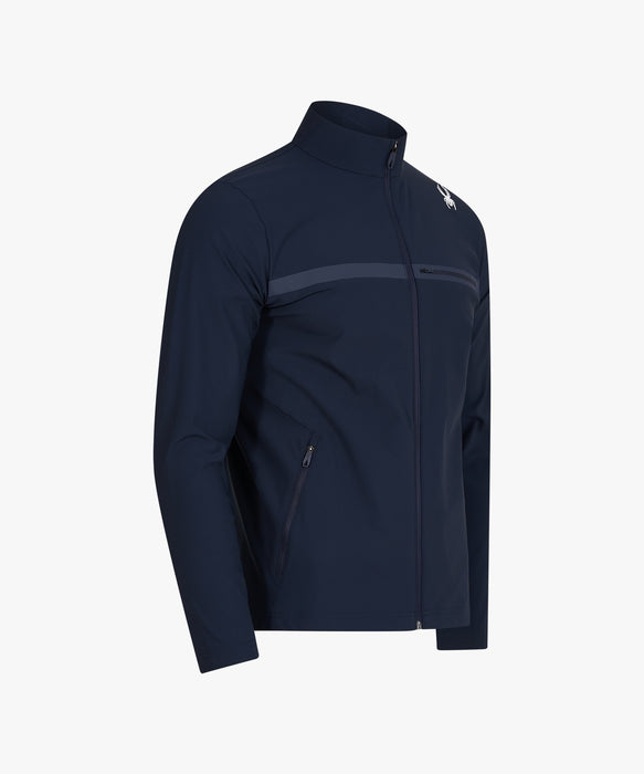 SPYDER メンズ KNIT ZIP-UP TRAINING TOP スウェットジャケット 【2026年春夏モデル】 DNY / XL