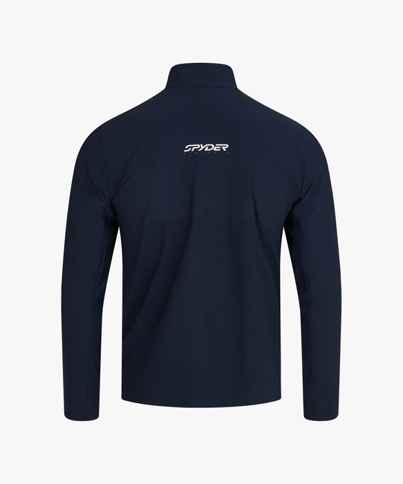 SPYDER メンズ KNIT ZIP-UP TRAINING TOP スウェットジャケット 【2026年春夏モデル】 DNY / XL