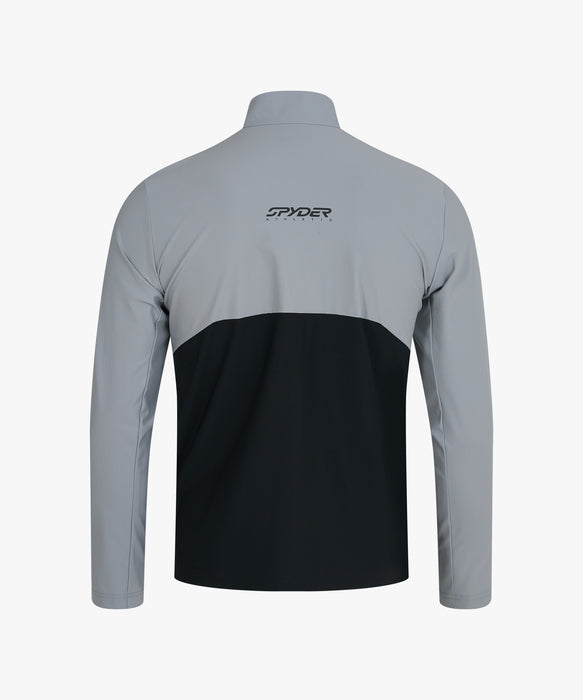 SPYDER メンズ KNIT ZIP-UP TRAINING TOP スウェットジャケット 【2026年春夏モデル】 GRY / XL