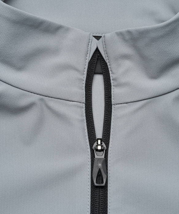 SPYDER メンズ KNIT ZIP-UP TRAINING TOP スウェットジャケット 【2026年春夏モデル】 GRY / XL