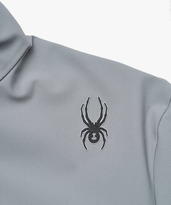 SPYDER メンズ KNIT ZIP-UP TRAINING TOP スウェットジャケット 【2026年春夏モデル】 GRY / XL
