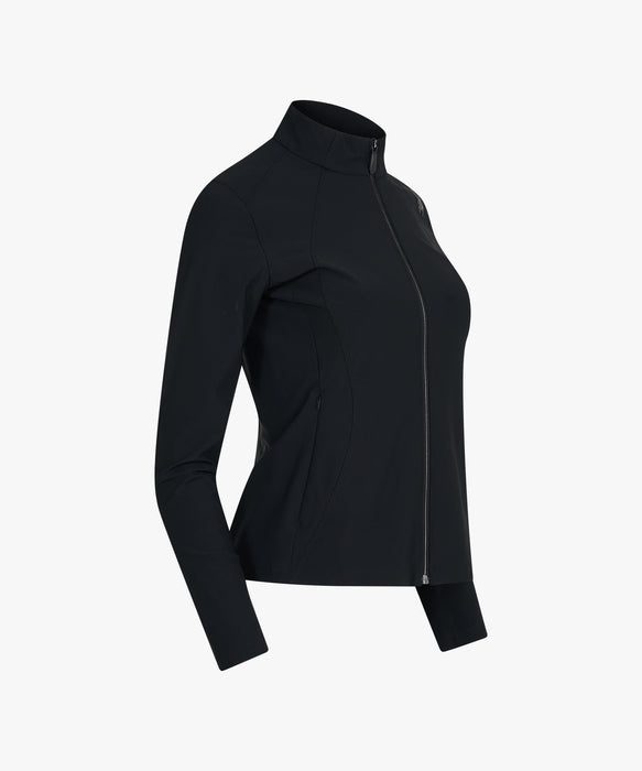 SPYDER ウィメンズ KNIT ZIP-UP TRAINING TOP スウェットジャケット 【2026年春夏モデル】 BLK / L