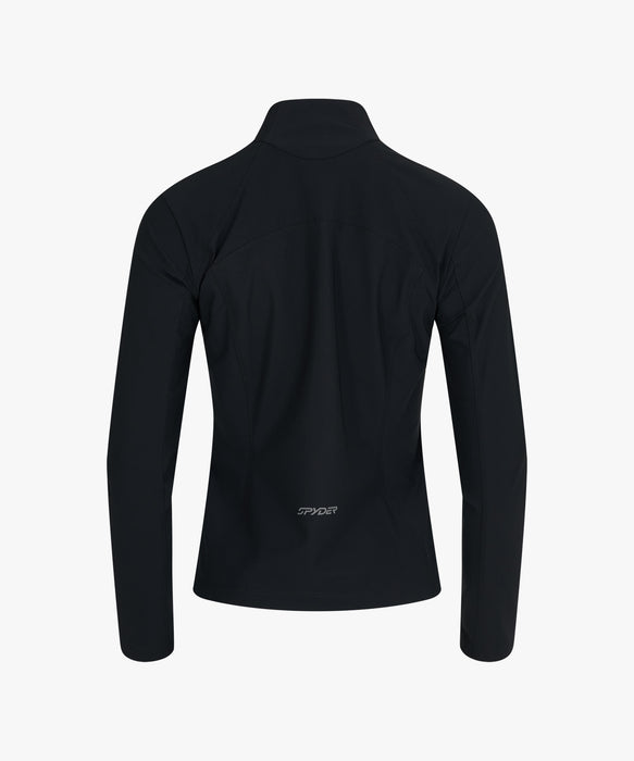 SPYDER ウィメンズ KNIT ZIP-UP TRAINING TOP スウェットジャケット 【2026年春夏モデル】 BLK / L