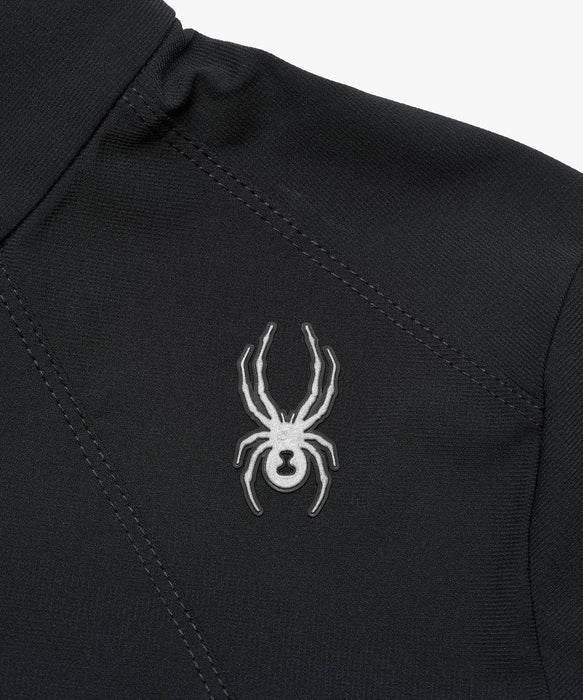 SPYDER ウィメンズ KNIT ZIP-UP TRAINING TOP スウェットジャケット 【2026年春夏モデル】 BLK / L