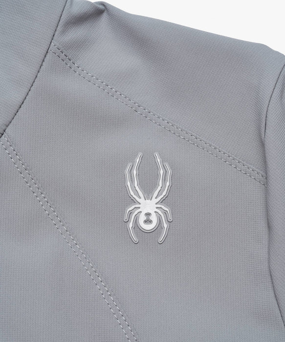 SPYDER ウィメンズ KNIT ZIP-UP TRAINING TOP スウェットジャケット 【2026年春夏モデル】 GRY / L