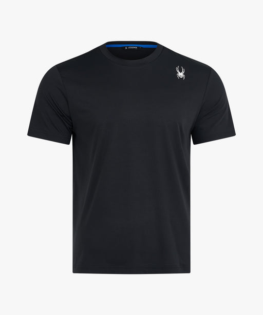SPYDER メンズ ROUND NECK SHORT T-SHIRTS Tシャツ 【2026年春夏モデル】 BLK / XL