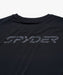 SPYDER メンズ ROUND NECK SHORT T-SHIRTS Tシャツ 【2026年春夏モデル】 BLK / XL