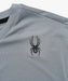 SPYDER メンズ ROUND NECK SHORT T-SHIRTS Tシャツ 【2026年春夏モデル】 GRY / XL