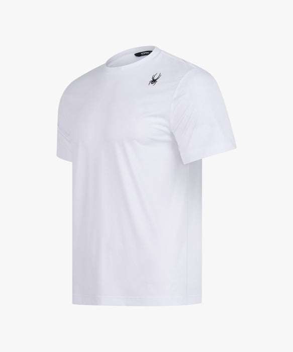 SPYDER メンズ ROUND NECK SHORT T-SHIRTS Tシャツ 【2026年春夏モデル】 WHT / XL
