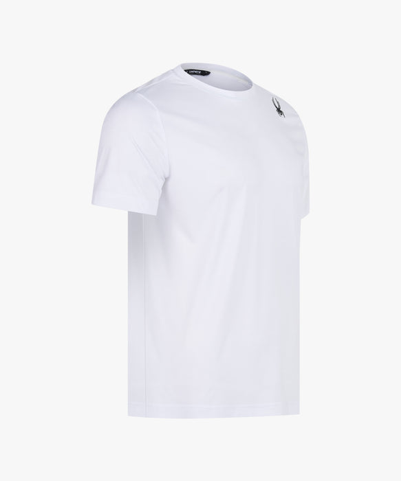 SPYDER メンズ ROUND NECK SHORT T-SHIRTS Tシャツ 【2026年春夏モデル】 WHT / XL