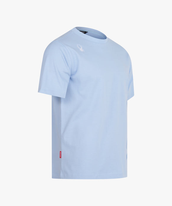 SPYDER メンズ ROUND NECK SHORT T-SHIRTS Tシャツ 【2026年春夏モデル】 LBL / XL