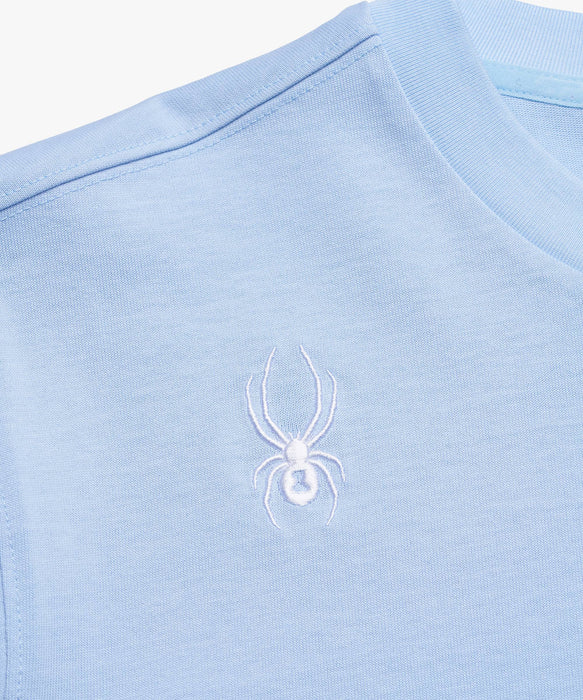 SPYDER メンズ ROUND NECK SHORT T-SHIRTS Tシャツ 【2026年春夏モデル】 LBL / XL
