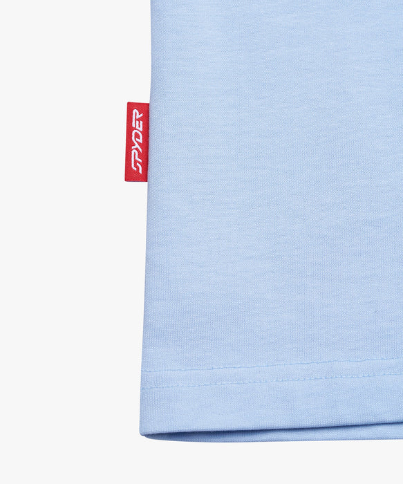 SPYDER メンズ ROUND NECK SHORT T-SHIRTS Tシャツ 【2026年春夏モデル】 LBL / XL