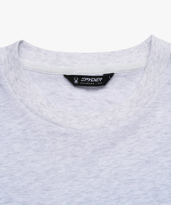 SPYDER メンズ ROUND NECK SHORT T-SHIRTS Tシャツ 【2026年春夏モデル】 WMG / XL