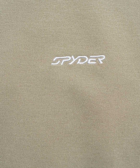 SPYDER メンズ ROUND NECK SHORT T-SHIRTS Tシャツ 【2026年春夏モデル】 BEG / XL