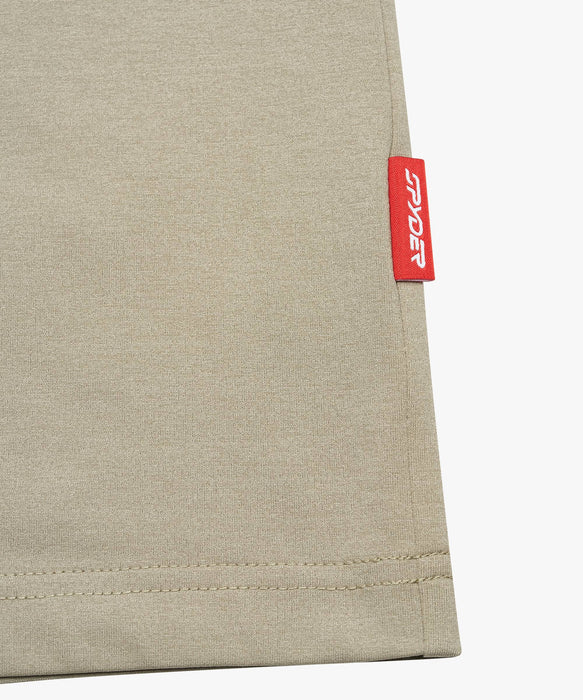 SPYDER メンズ ROUND NECK SHORT T-SHIRTS Tシャツ 【2026年春夏モデル】 BEG / XL