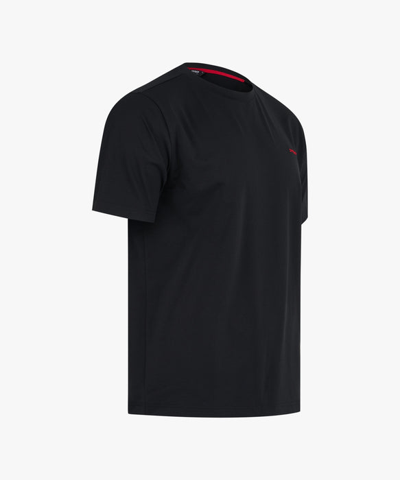 SPYDER メンズ ROUND NECK SHORT T-SHIRTS Tシャツ 【2026年春夏モデル】 BLK / XL