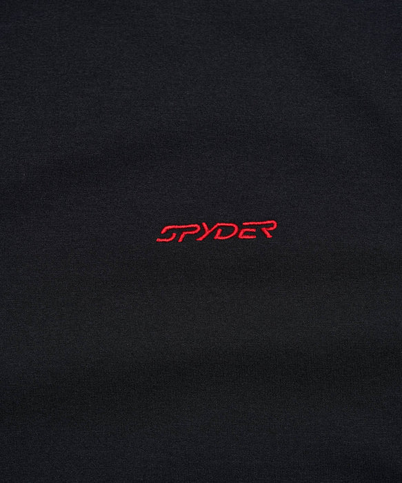 SPYDER メンズ ROUND NECK SHORT T-SHIRTS Tシャツ 【2026年春夏モデル】 BLK / XL