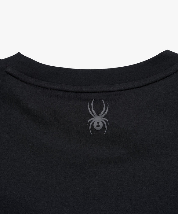 SPYDER メンズ ROUND NECK SHORT T-SHIRTS Tシャツ 【2026年春夏モデル】 BLK / XL