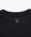 SPYDER メンズ ROUND NECK SHORT T-SHIRTS Tシャツ 【2026年春夏モデル】 BLK / XL