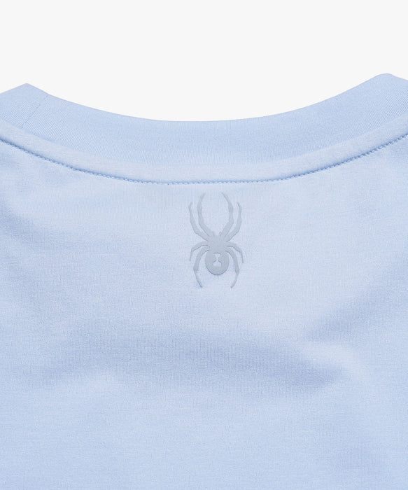 SPYDER メンズ ROUND NECK SHORT T-SHIRTS Tシャツ 【2026年春夏モデル】 LBL / XL