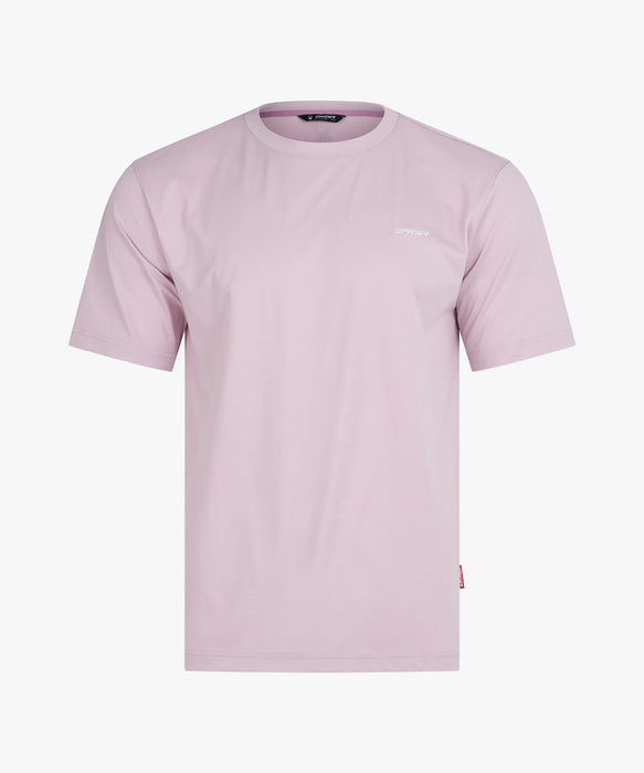 SPYDER メンズ ROUND NECK SHORT T-SHIRTS Tシャツ 【2026年春夏モデル】 PNK / XL