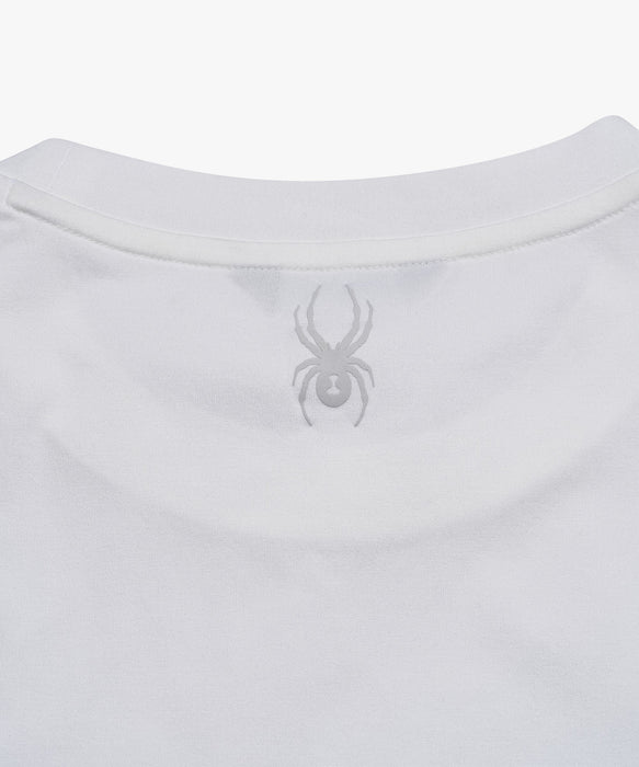 SPYDER メンズ ROUND NECK SHORT T-SHIRTS Tシャツ 【2026年春夏モデル】 WHT / XL