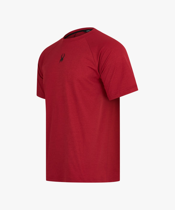 SPYDER メンズ ROUND NECK SHORT T-SHIRTS Tシャツ 【2026年春夏モデル】 BGD / XL