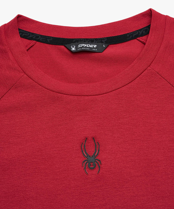 SPYDER メンズ ROUND NECK SHORT T-SHIRTS Tシャツ 【2026年春夏モデル】 BGD / XL