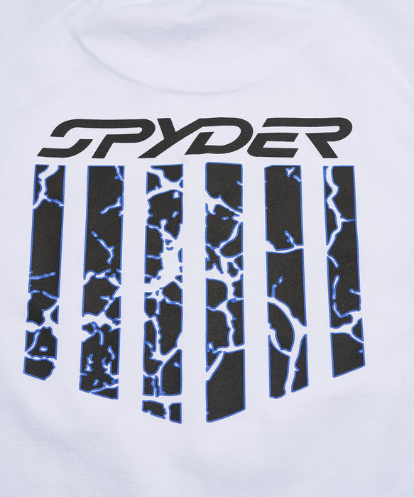 SPYDER メンズ ROUND NECK SHORT T-SHIRTS Tシャツ 【2026年春夏モデル】 WHT / XL