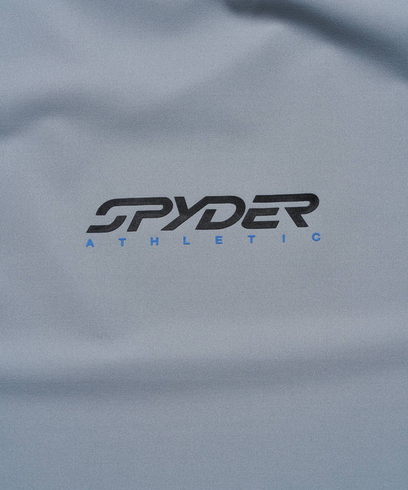 SPYDER メンズ ROUND NECK SHORT T-SHIRTS Tシャツ 【2026年春夏モデル】 GRY / XL