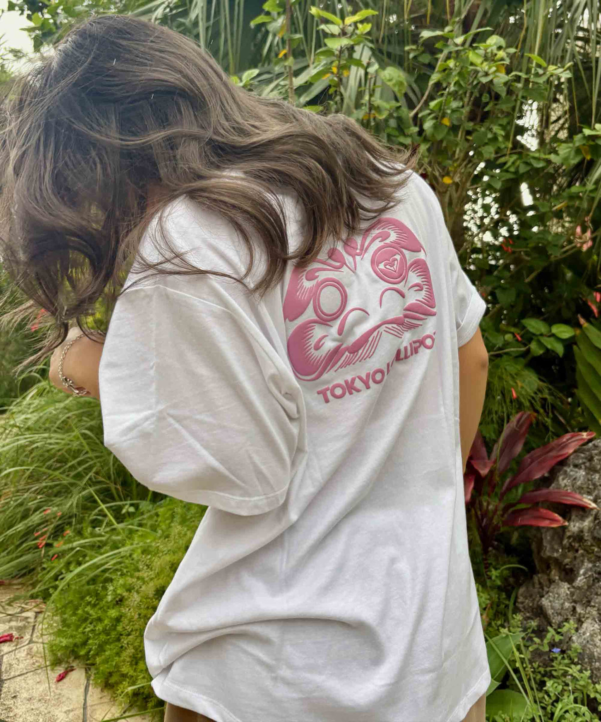 ROXY TOKYO LOLLIPOP×ROXY DARUMA S/S TEE Tシャツ 【2026年春夏モデル】
