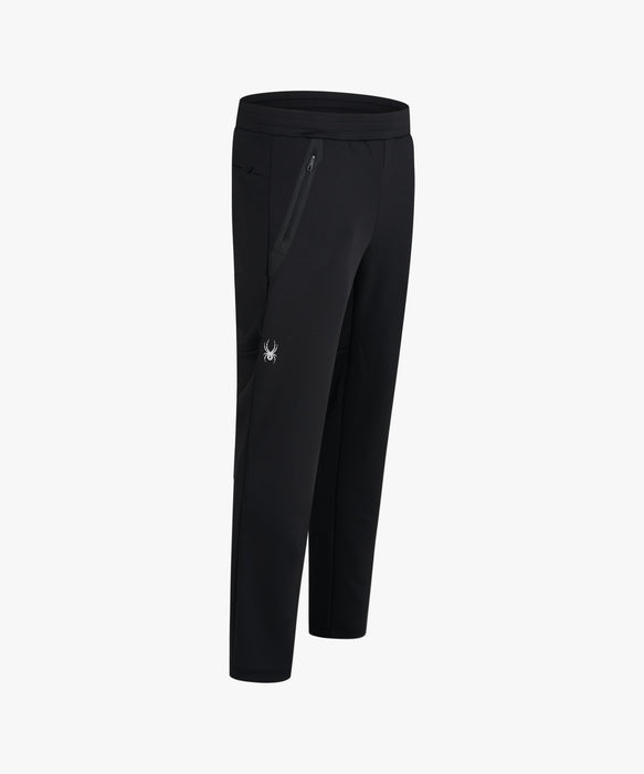SPYDER メンズ KNIT ZIP-UP TRAINING PANTS ロングパンツ 【2026年春夏モデル】 BLK / L
