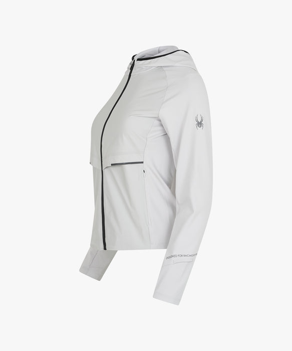SPYDER ウィメンズ KNIT ZIP-UP TRAINING TOP パーカー 【2026年春夏モデル】 LGR / L