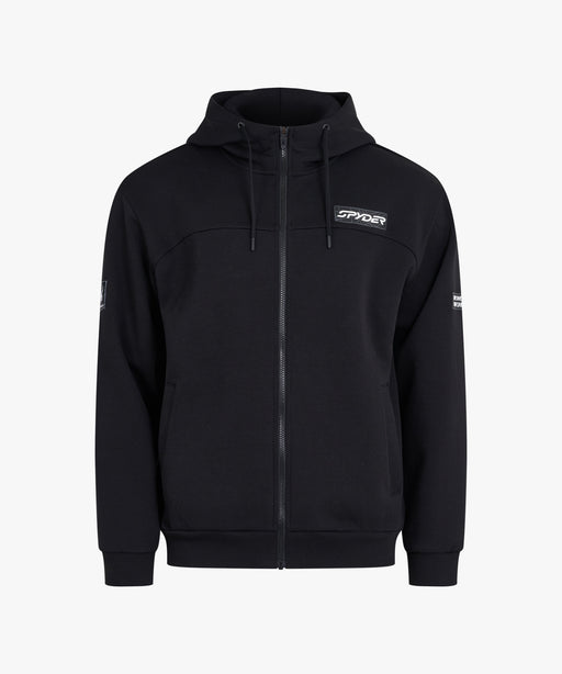 SPYDER メンズ KNIT ZIP-UP TRAINING TOP スウェットジャケット 【2026年春夏モデル】 BLK / XL