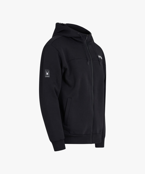 SPYDER メンズ KNIT ZIP-UP TRAINING TOP スウェットジャケット 【2026年春夏モデル】 BLK / XL