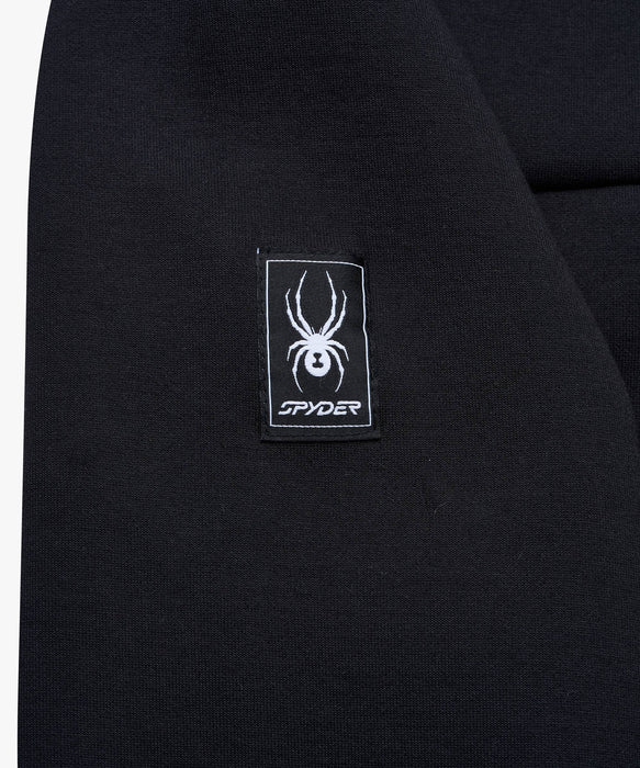 SPYDER メンズ KNIT ZIP-UP TRAINING TOP スウェットジャケット 【2026年春夏モデル】 BLK / XL