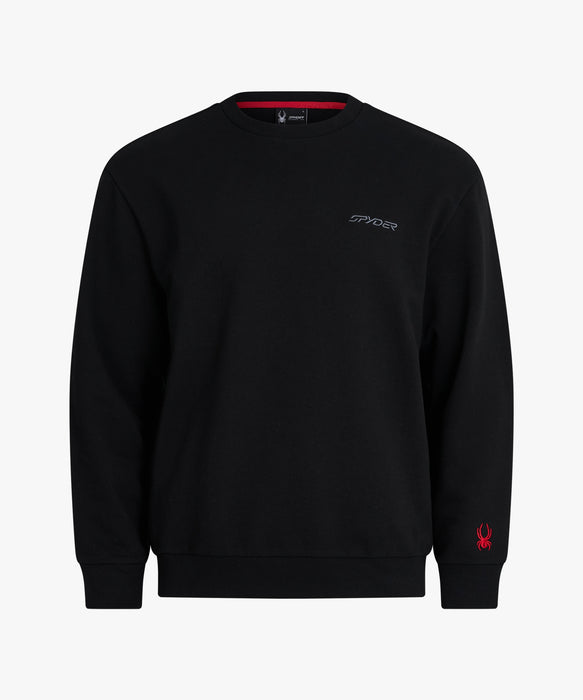 SPYDER メンズ ROUND NECK LONG T-SHIRTS ロンT 【2026年春夏モデル】 BLK / XL