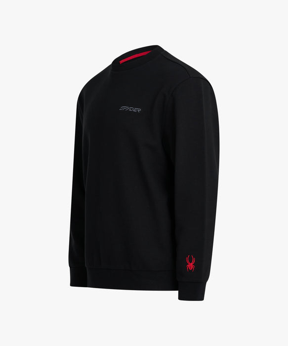 SPYDER メンズ ROUND NECK LONG T-SHIRTS ロンT 【2026年春夏モデル】 BLK / XL