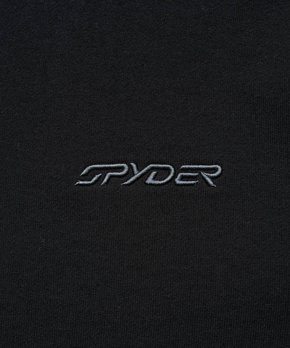SPYDER メンズ ROUND NECK LONG T-SHIRTS ロンT 【2026年春夏モデル】 BLK / XL