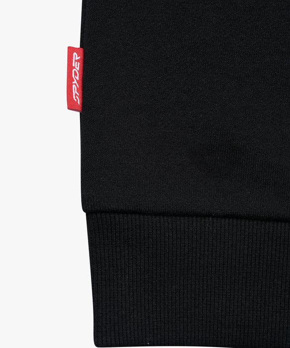 SPYDER メンズ ROUND NECK LONG T-SHIRTS ロンT 【2026年春夏モデル】 BLK / XL