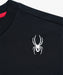 SPYDER メンズ ROUND NECK LONG T-SHIRTS ロンT 【2026年春夏モデル】 BLK / XL