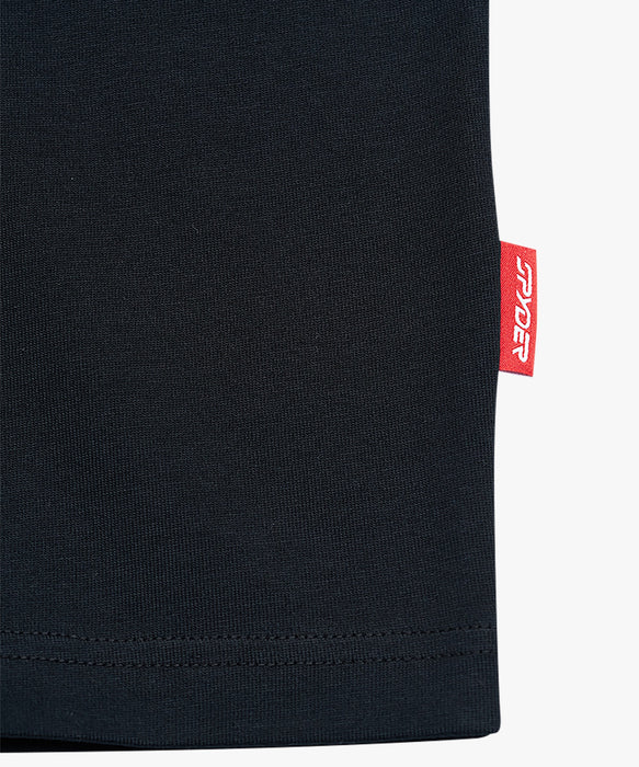 SPYDER メンズ ROUND NECK LONG T-SHIRTS ロンT 【2026年春夏モデル】 BLK / XL