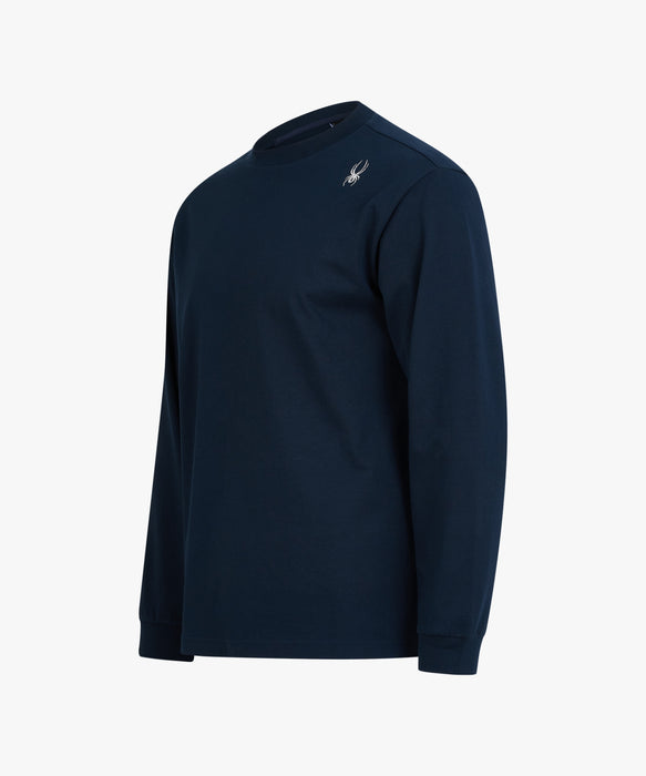 SPYDER メンズ ROUND NECK LONG T-SHIRTS ロンT 【2026年春夏モデル】 DNY / XL