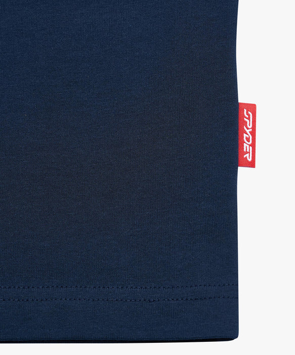 SPYDER メンズ ROUND NECK LONG T-SHIRTS ロンT 【2026年春夏モデル】 DNY / XL