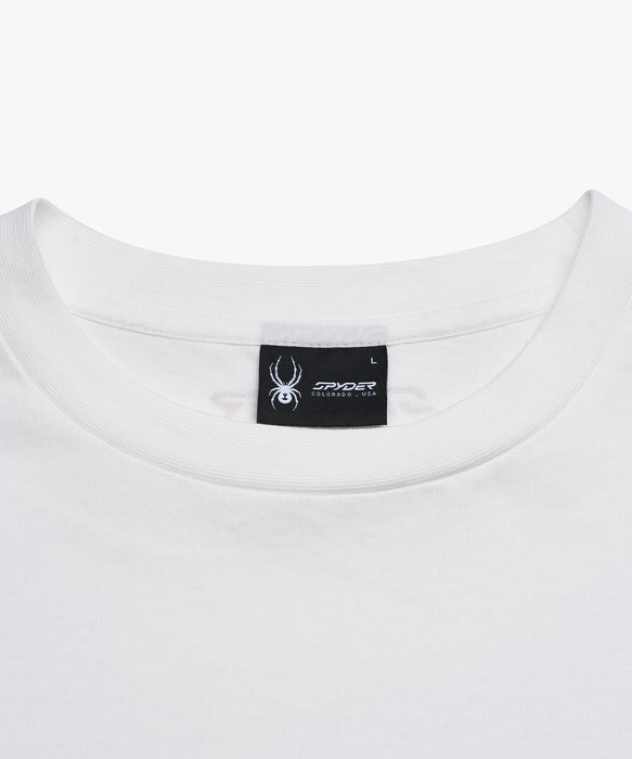 SPYDER メンズ ROUND NECK LONG T-SHIRTS ロンT 【2026年春夏モデル】 WHT / XL