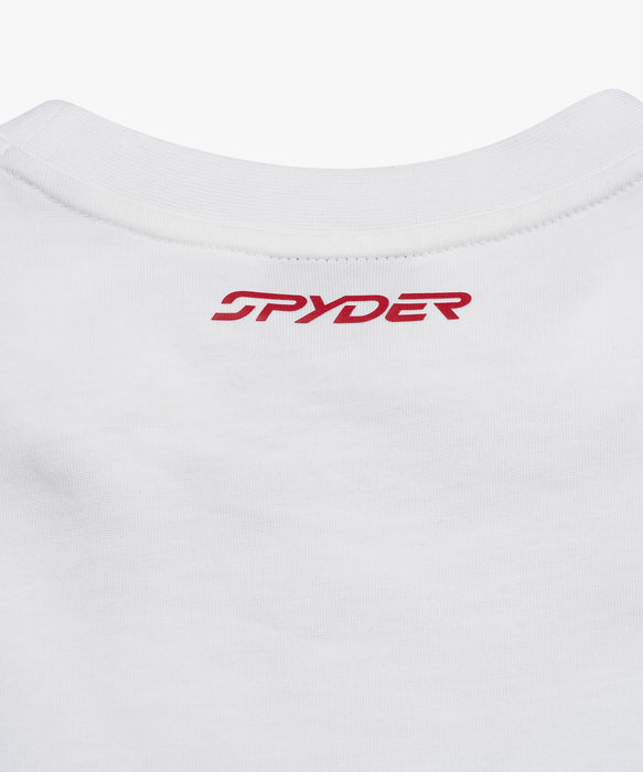 SPYDER メンズ ROUND NECK LONG T-SHIRTS ロンT 【2026年春夏モデル】 WHT / XL