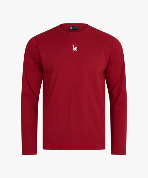 SPYDER メンズ ROUND NECK LONG T-SHIRTS ロンT 【2026年春夏モデル】 BGD / XL