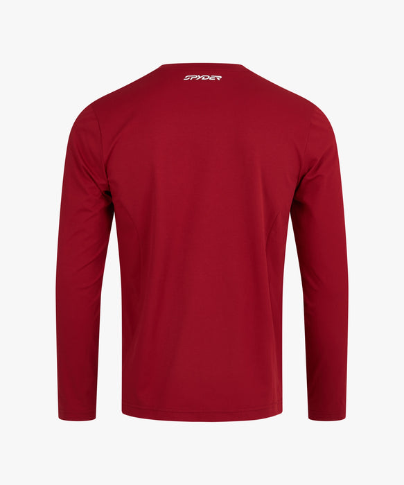 SPYDER メンズ ROUND NECK LONG T-SHIRTS ロンT 【2026年春夏モデル】 BGD / XL